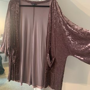 Velvet kimono